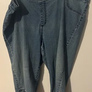 Catherines Blue Boyfriend Jeans